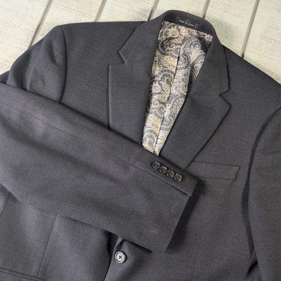 Lauren Ralph Lauren Other - Lauren Ralph Lauren Polo Dress Blazer Men's Size‎ 42 S Grey Button Suit